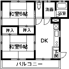 コンフォート宿根Ａの間取り