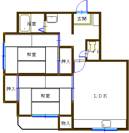 金沢ハイツの間取り