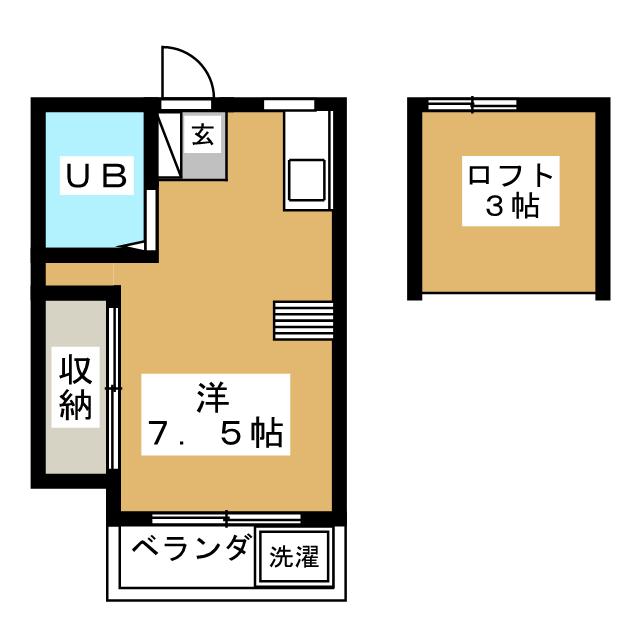 第１マルゴハイツの間取り