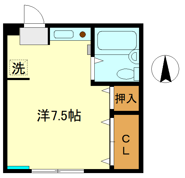 ヤナギハイツの間取り