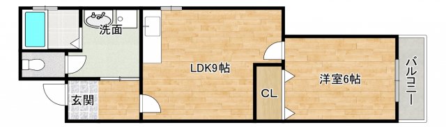 シャトー寿の間取り写真