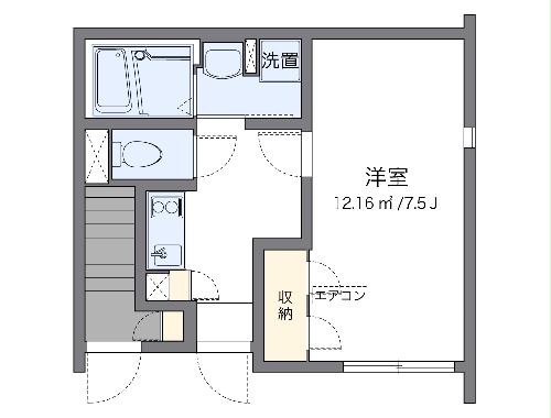 クレイノ大志IIの間取り