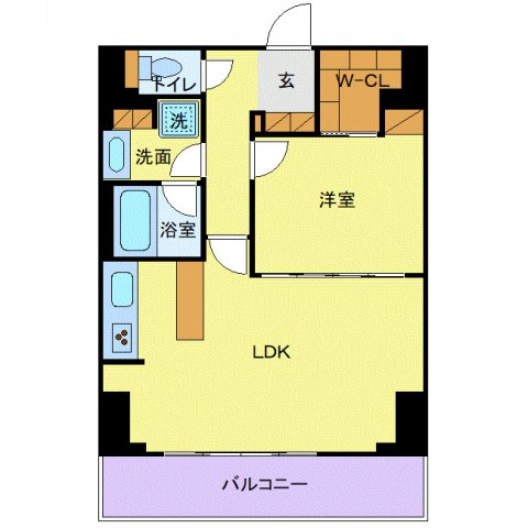 プライムメゾン千葉新町の間取り