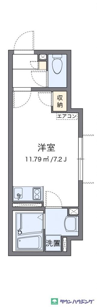 東京都中野区中野１（アパート）の賃貸物件の間取り
