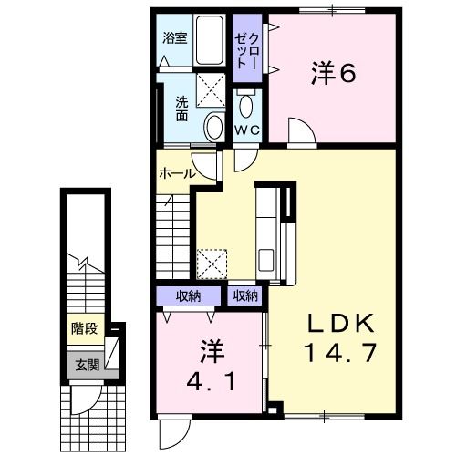 【宮前ロジュマンの間取り】