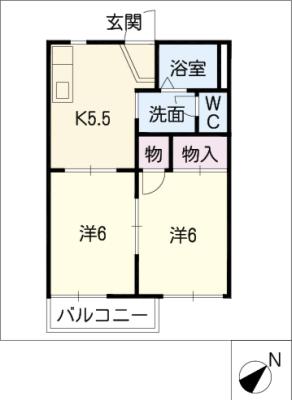 サンハイツ鎌倉の間取り