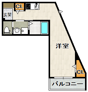 パティーナ中山寺の間取り