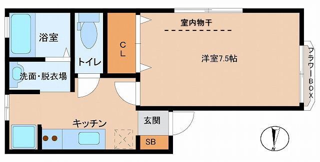 プレステージ悠の間取り