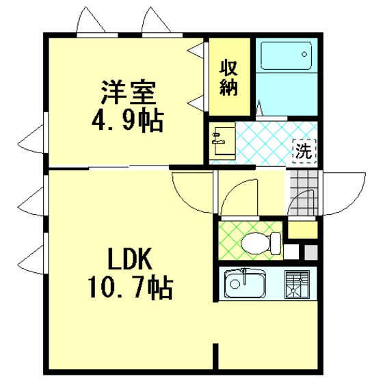 【アリエーテ旭町の間取り】