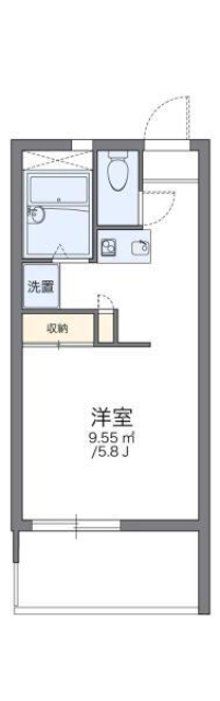 レオパレスグランディルの間取り