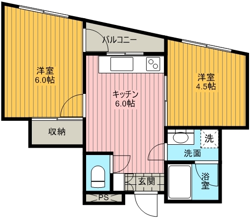 足立ガーデンコートの間取り