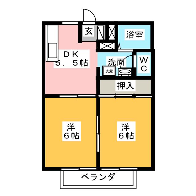 フレグランスパーシモンの間取り