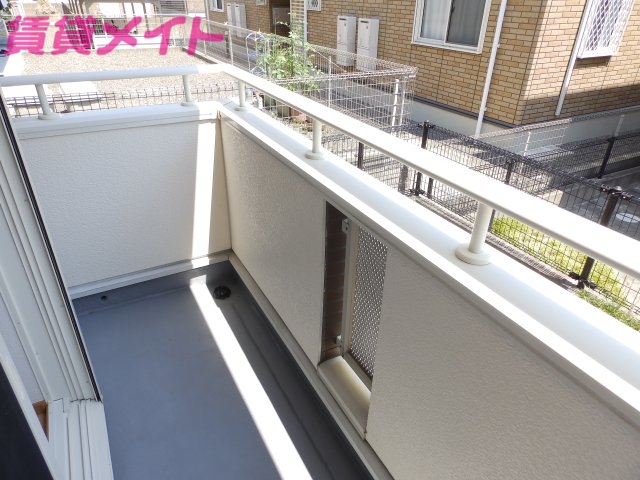 バルコニー　同物件別室の画像です