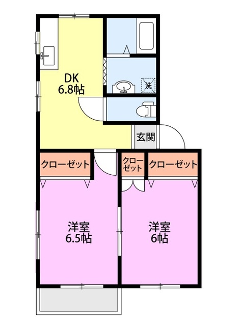 ファミリータウンロイヤルの間取り