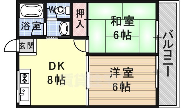 ロイヤルハイツの間取り