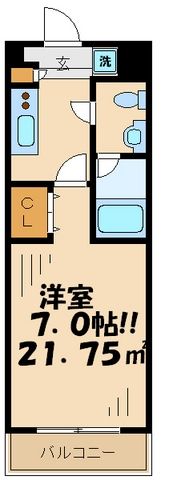 アポー堀之内の間取り