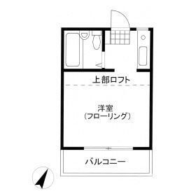 エクセル立川Ａの間取り