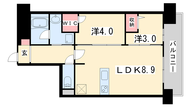 STANDZ河原町五条の間取り