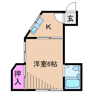 大倉山ハイムの間取り