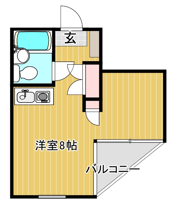 新昭和ハイツの間取り