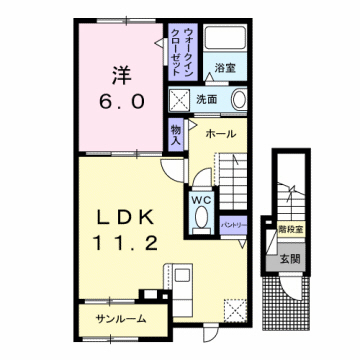 リアン２５の間取り