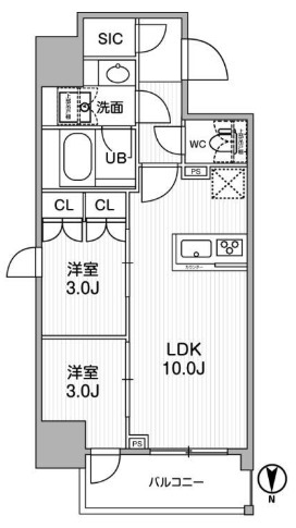 nido KAMATAの間取り