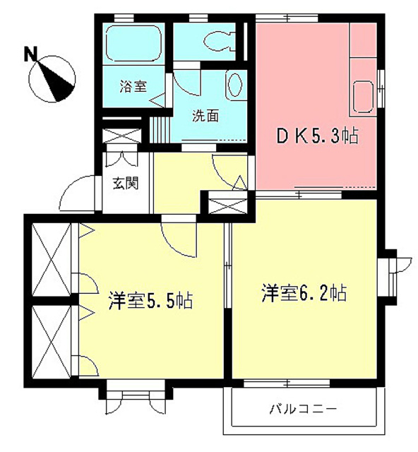 ボナールビレッジの間取り