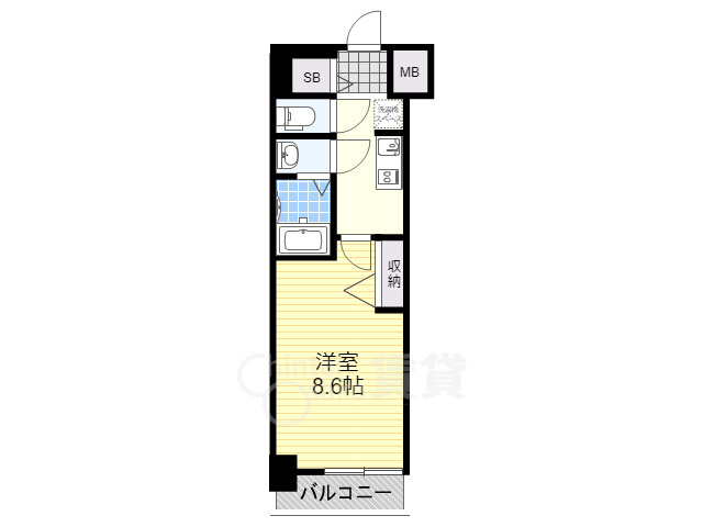 PHOENIX新大阪の間取り