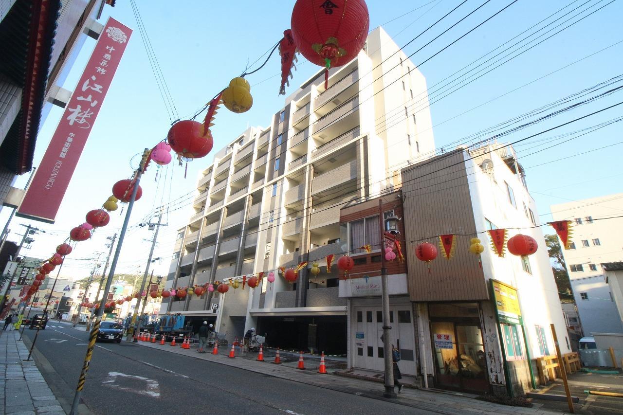 スカイテラスの建物外観