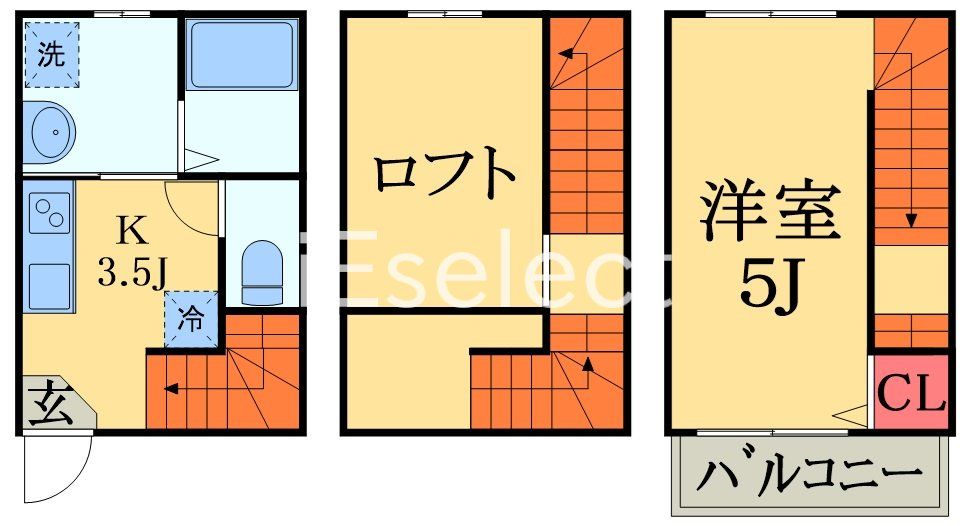 ｓｅｒｅｎｏ検見川（セレーノ検見川）の間取り