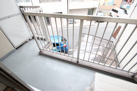 バルコニー　※別部屋の写真です