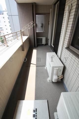 バルコニー　南向きのバルコニー