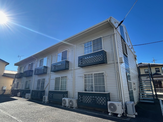 建物外観　2階のお部屋です♪