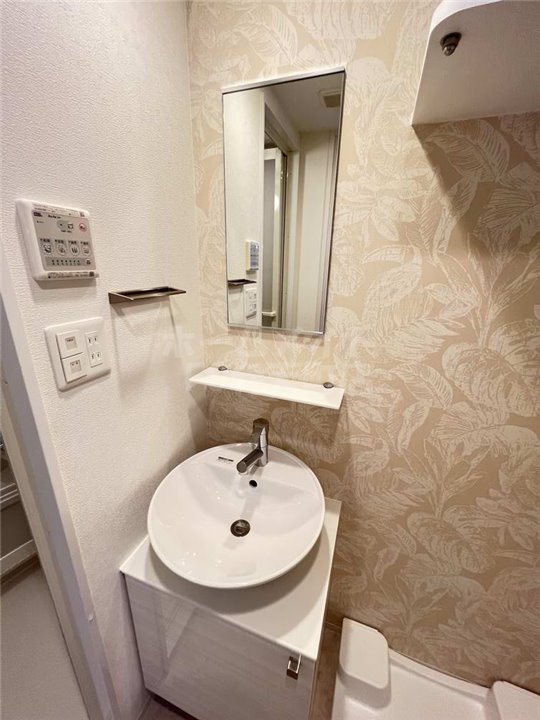 洗面設備　洗面所です