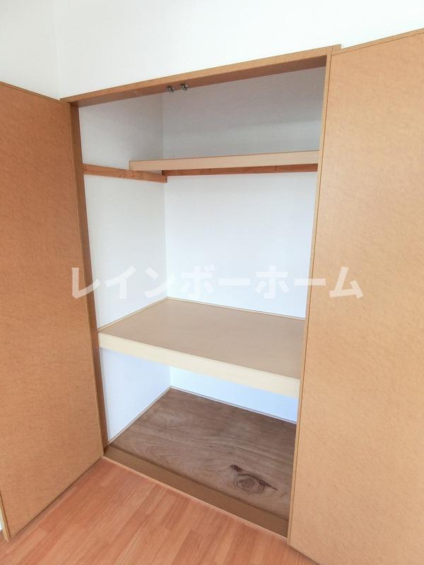 収納　収納のためのスペースです