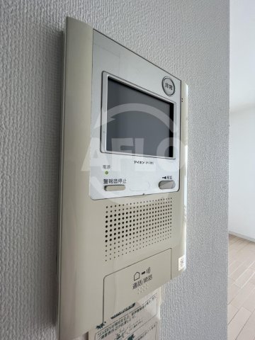 セキュリティ　ルクレ新町レジデンス　テレビ付きモニターホン