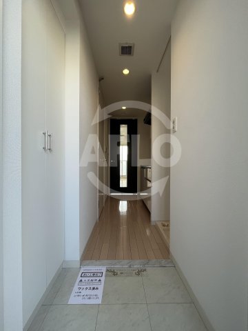 玄関　ルクレ新町レジデンス　玄関