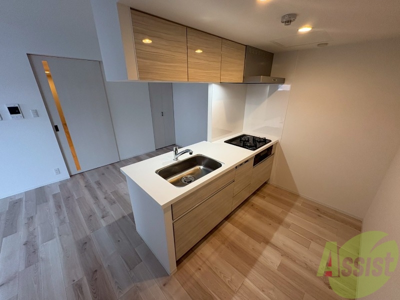 キッチン　システムキッチンなので、すぐお料理に使えます！