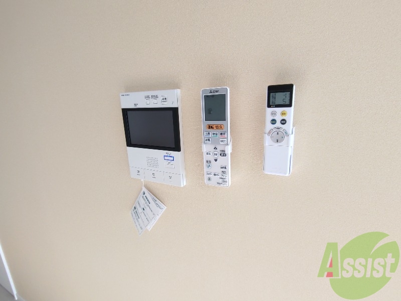 その他設備　モニター付きインターホンで急な来客にも対応できます。