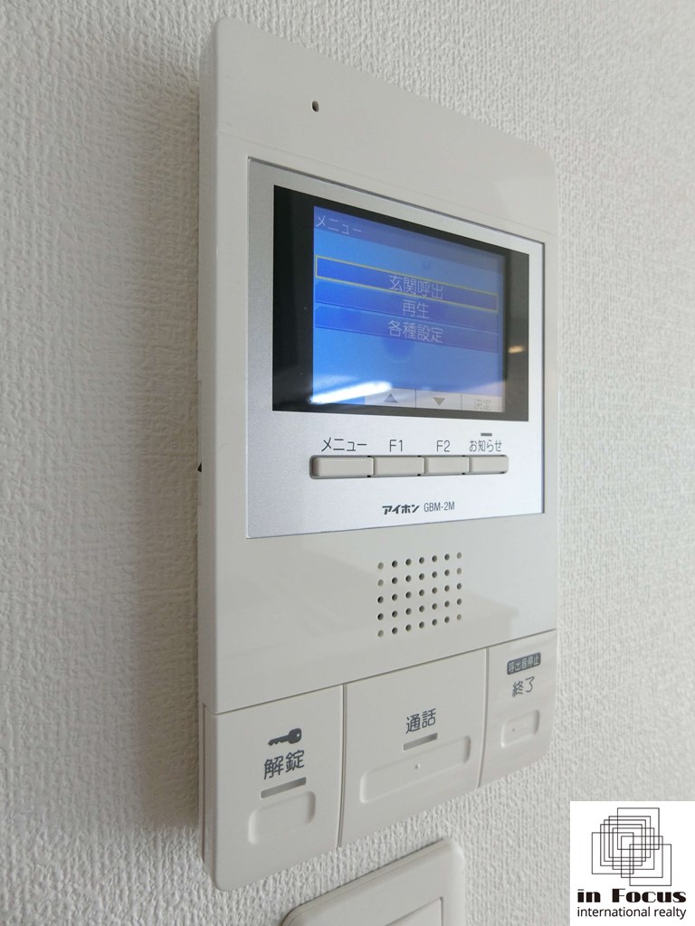 セキュリティ　来客の顔が見える安心のTVモニターホン