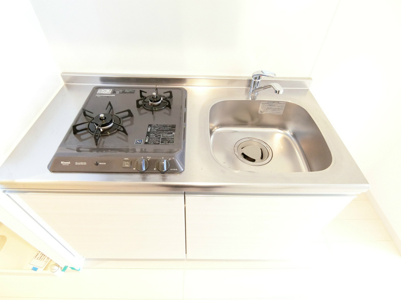 キッチン　2口ガスコンロシステムキッチン♪