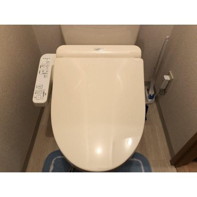 トイレ　ゆったりとした空間のトイレです