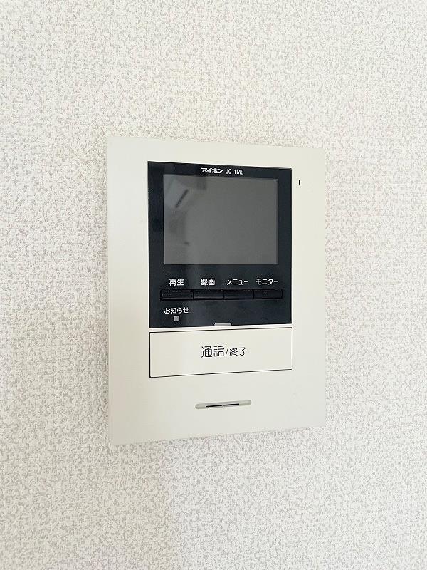 セキュリティ　モニター付きインターホン（室内）