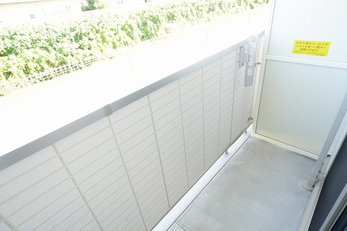 バルコニー　東向き