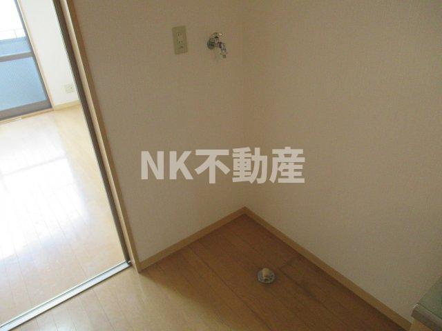 その他設備　洗濯機は室内に置けます