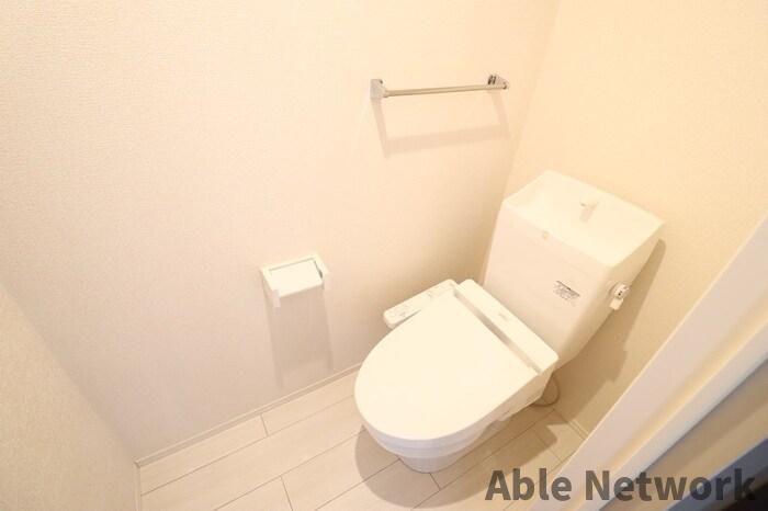 トイレ　ゆったりとした空間のトイレです