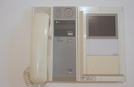 セキュリティ　モニター付きインターホン