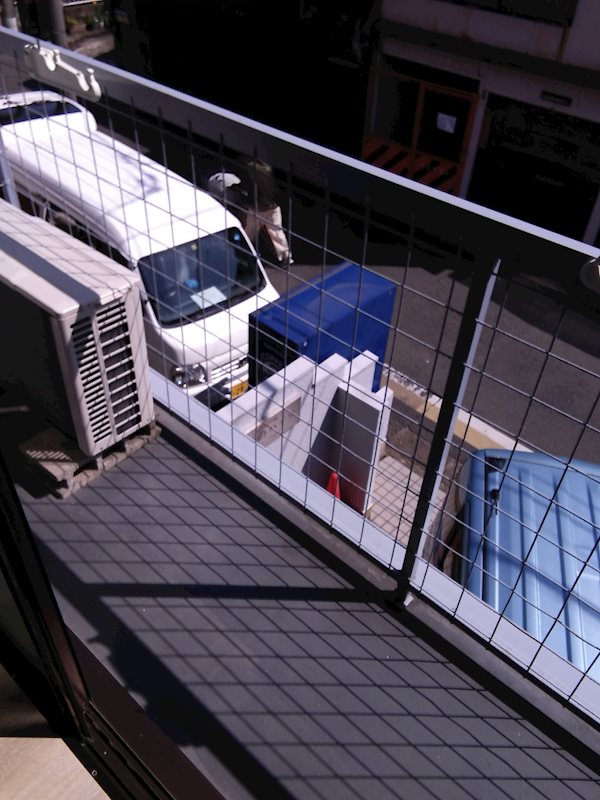 バルコニー　同建物同号室の室内写真です。(202号室)