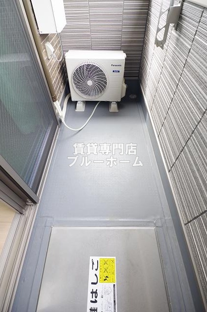 バルコニー　風通しの良いバルコニー！