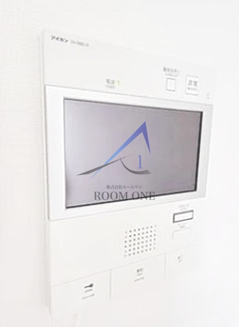 セキュリティ　モニター付きインターホンです。